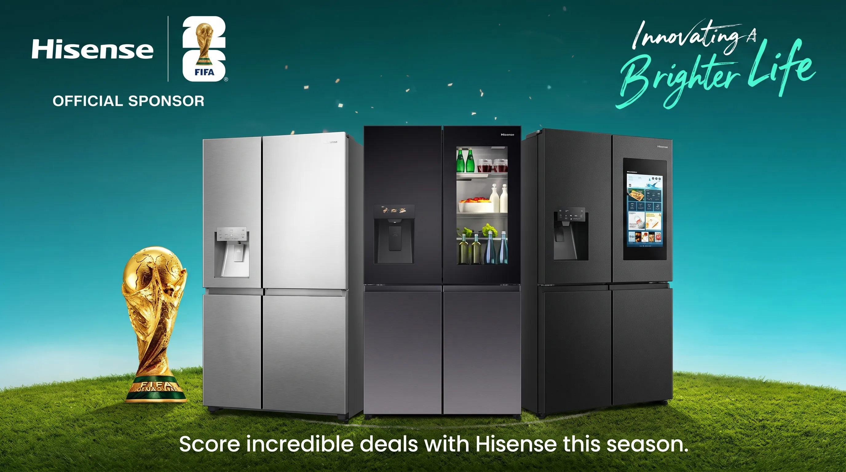 Hisense Brings Smarter Home Experiences to Families During the FIFA World Cup 2026&trade;
