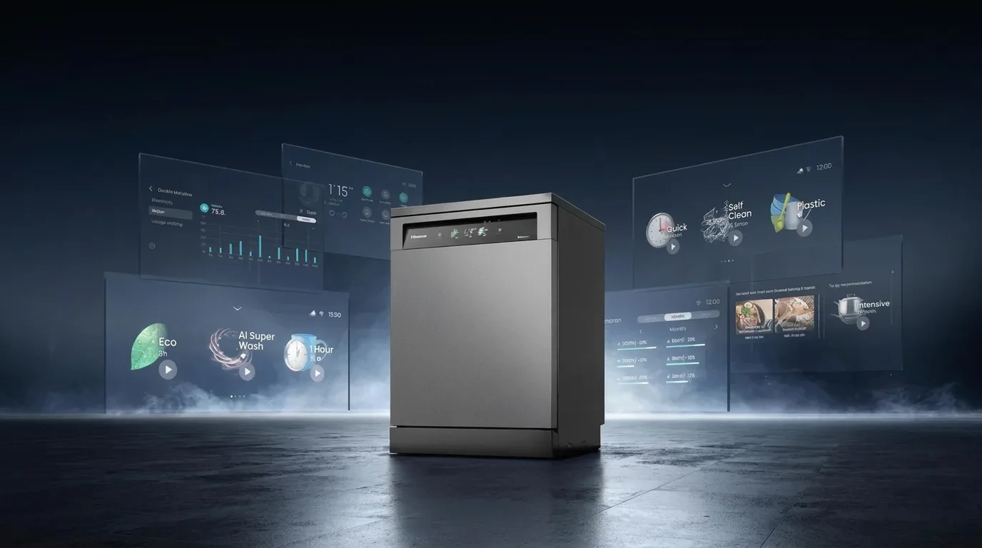 Hisense Brings Intelligent Cleaning to Modern Homes with Its AI-Powered S7 Dishwasher